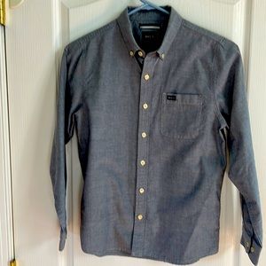 Boys RVCA button down shirt